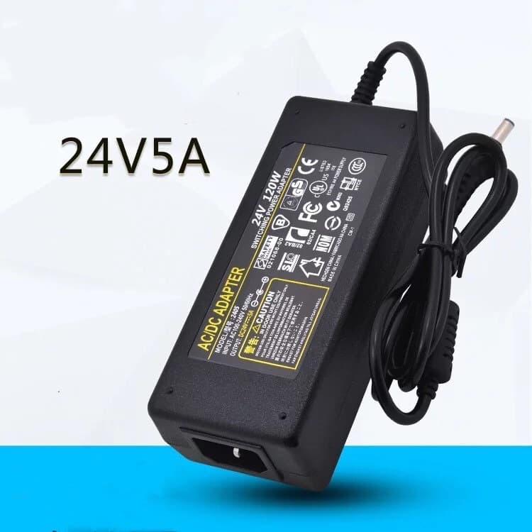 AC 100-240V to DC 5V 12V 15V 24V 36V 48V 2A 3A 4A 5A 6A 10Aแบตเต็ม 120W Power Adapter Port 5.5mmx2.5mm