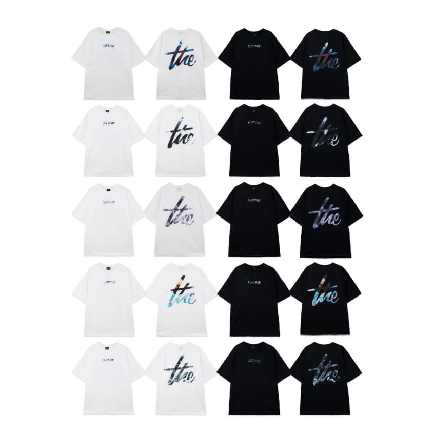 URTHE - เสื้อยืด พิมพ์ลาย รุ่น DFT BOX LOGO 2.0