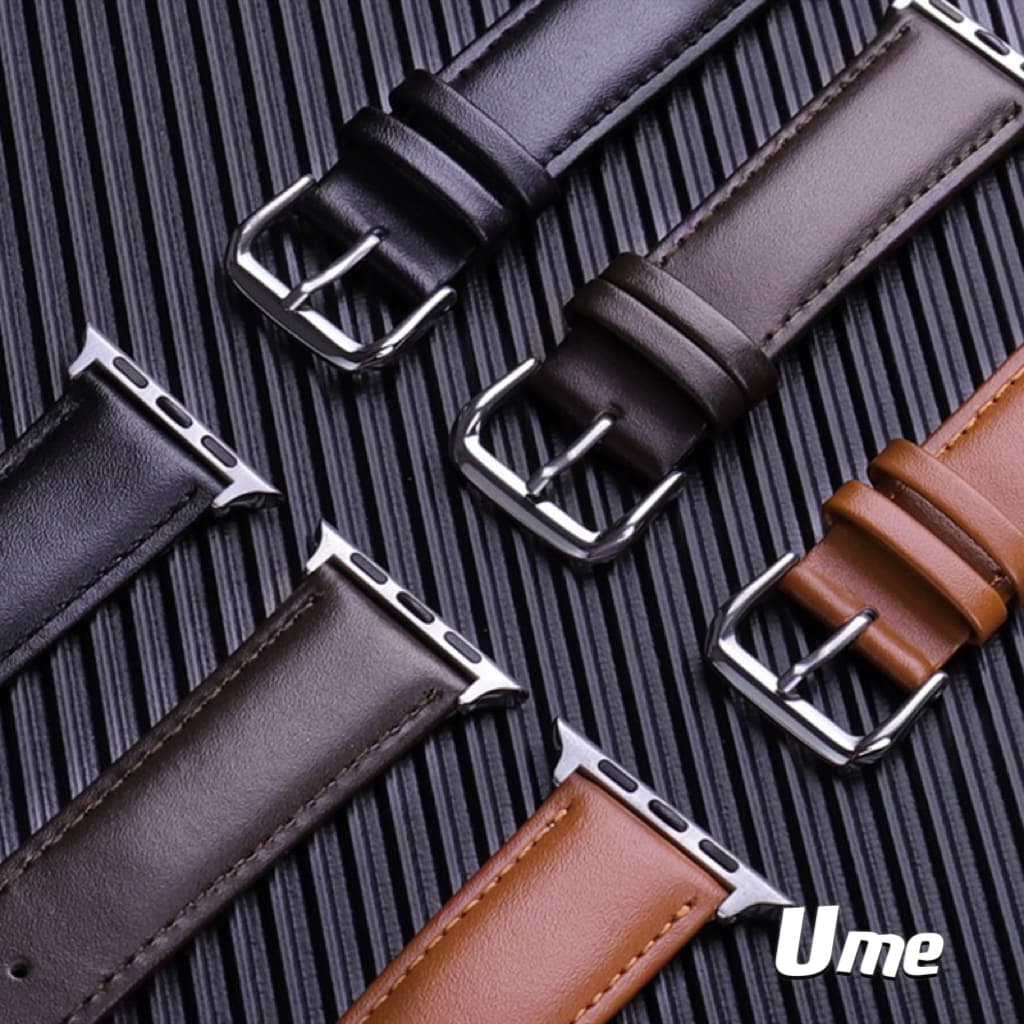 สาย สายหนัง A+ smart watch series 11 10 9 8 7 6 SE 5 4 3 หนัง พร้อมส่งในไทย strap smart watch สายข้อมือ…