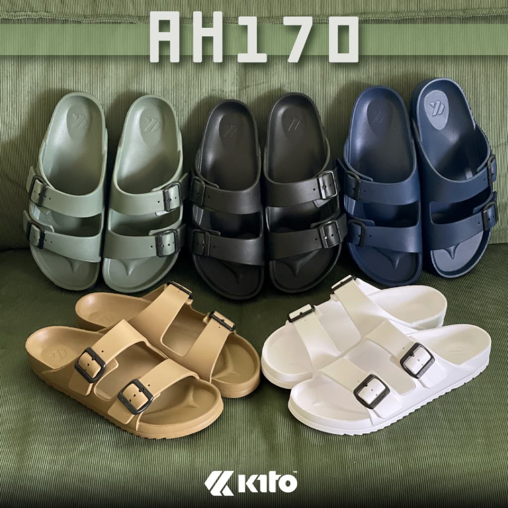 Kito รองเท้าแตะกีโต้ รุ่น AH170 Size 36-43 พื้นนุ่ม ของแท้ 100%+++!!!