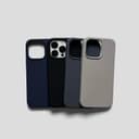 Supercase | สําหรับไอโฟน7P-17promax Silicone Case เคสซิลิโคน ลบรอยเปื้อนได้ บุกํามะหยี่ สีดํา i17 i17pro…