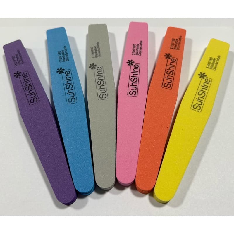 ตะไบบัฟฟองน้ํา ตะไบละเอียด ทรงเพชร (6 สี) รูปที่ 1