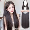 พร้อมส่ง แฮร์พีชแบบแพ ผมตรง ทรงV แฮร์พีช แบบแพ ผมตรง 60cm 50cm หนาสุด 180g แฟชั่นเหมาะสําหรับผู้หญิงทุกคน