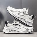 Casual Sneakers รองเท้าผู้ชาย พื้นผิวตาข่าย รองเท้าแฟชั่น รองเท้ากีฬา No.938