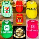 เสื้อแขนกุดสกรีนลาย เสื้อสุนัข ไซส์ใหญ่ เบอร์ 8-17