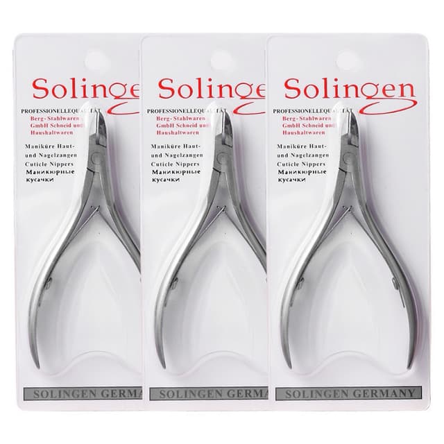 กรรไกรตัดหนัง Solingen สแตนเลสคุณภาพดี ตัดแต่งหนังกําพร้า สินค้าพร้อมส่ง