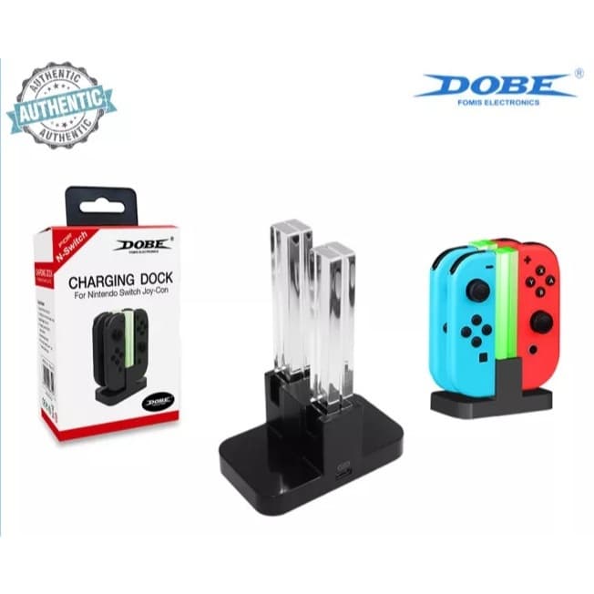 มาใหม่! พร้อมส่ง! แท่นชาร์จจอย Nintendo Switch ชาร์จ Joy Pro, Joy Con และ ตัวเครื่อง ยี่ห้อ Dobe