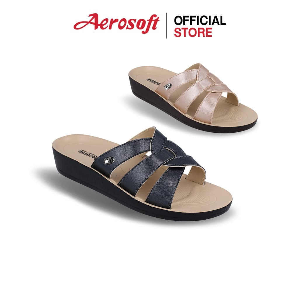 Aerosoft รองเท้าแตะ ผู้หญิง แบบสวม แอโร่ซอฟ รุ่น LA70A1