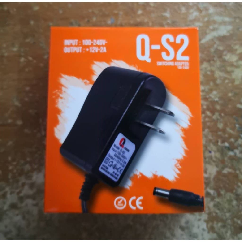 Adapter 12V 2A Qvision Q-S2 (ใช้กับกล้องวงจรปิด) รูปที่ 1