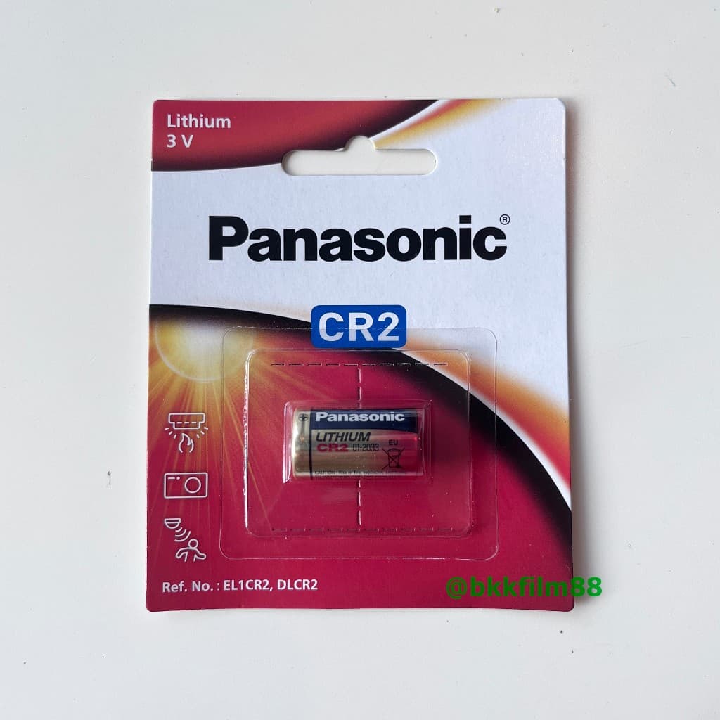 ถ่าน Panasonic CR2 ถ่านลิเที่ยม สําหรับ กล้อง กล้องฟิล์ม ไฟฉาย ของแท้ ของใหม่ แบ็ต Lithium Battery 3V