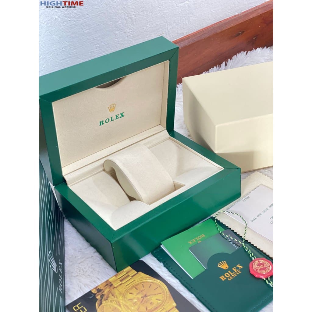 กล่องนาฬิกา Rolex เกรดพรีเมี่ยม พร้อมอุปกรณ์ครบเซท กล่องเลียนแบบคุณภาพสูง