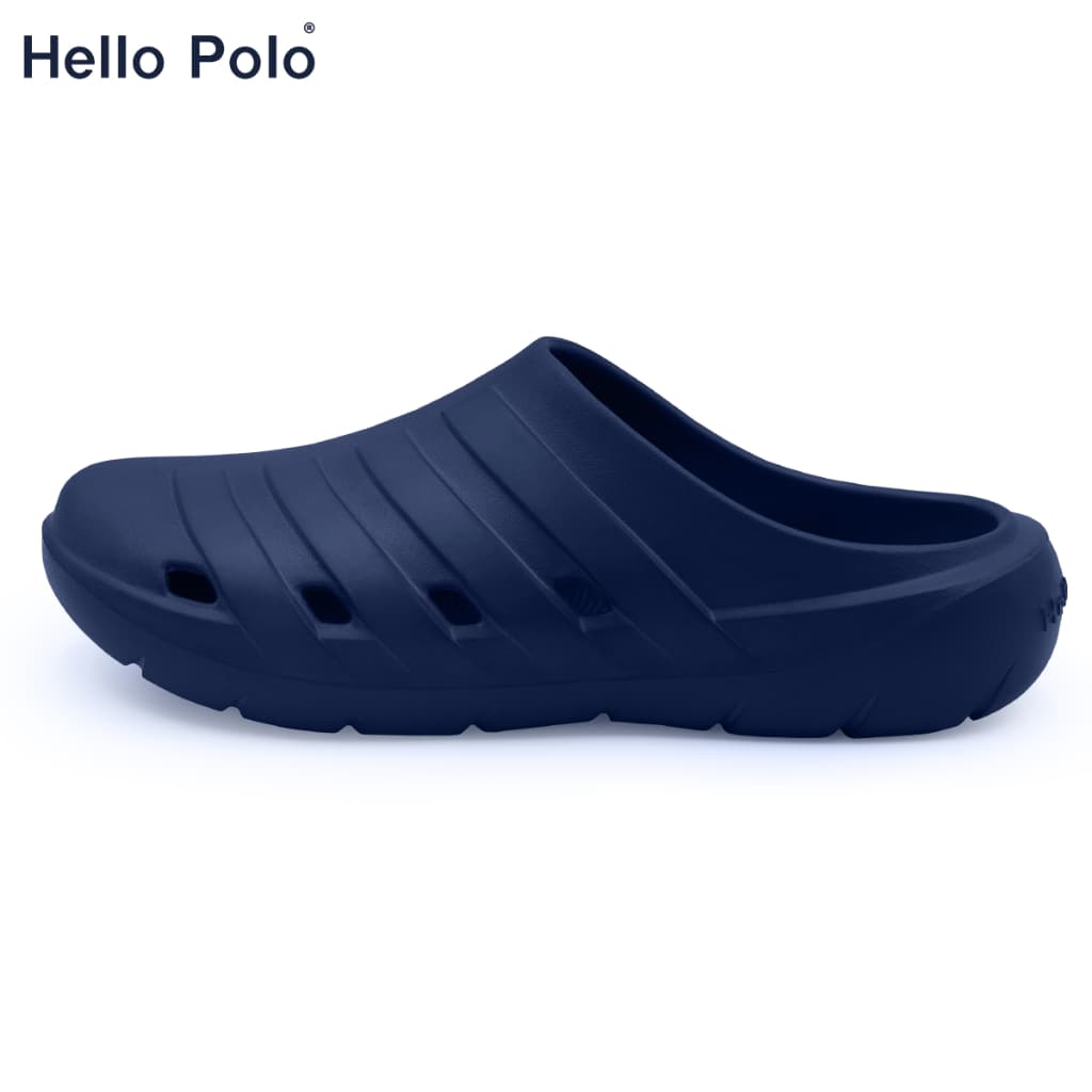 Hello Polo รองเท้าแตะแบบสวม unisex รุ่น HP8019 แฟชั่น พื้นนิ่ม กันน้ํา วัสดุ EVA
