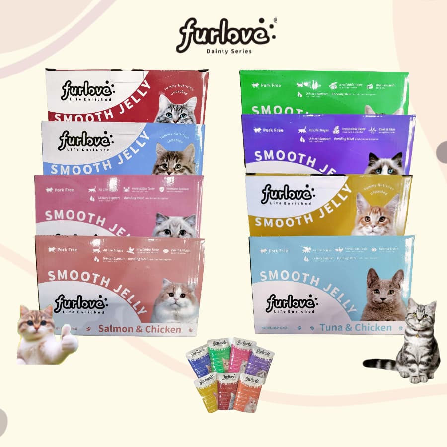 Furlove อาหารเปียกแมว สุขภาพดี ขนาด 80 กรัม*12