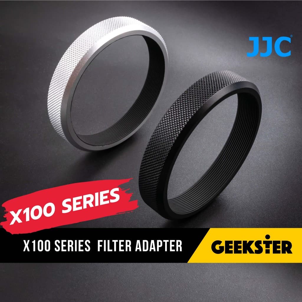 Fuji X100 แหวนแปลงใส่ฟิลเตอร์ 49mm Filter Adapter JJC แหวน ฟิลเตอร์ ฟูจิ X100F X100T X100V X100VI