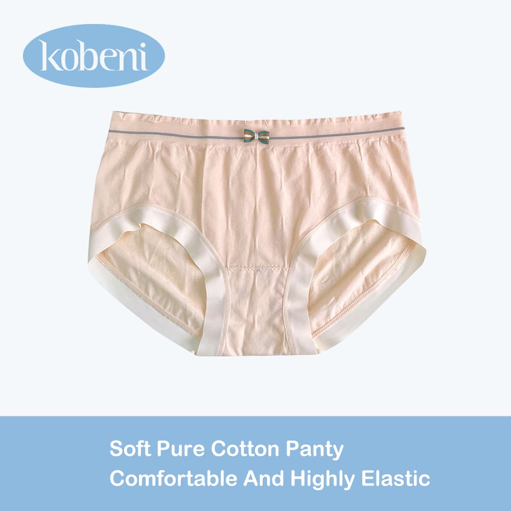 KOBENI กางเกงใน panty โบว์ลูกไม้ กางเกงในผ้าในลอนหญิง สไตล์นักเรียนเกาหลี Free Size