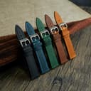 สายนาฬิกาหนังแท้ หนังวัว วินเทจ ผิวด้าน Matte Vintage Cowhide Leather Strap คุณภาพดี สวย [V05]