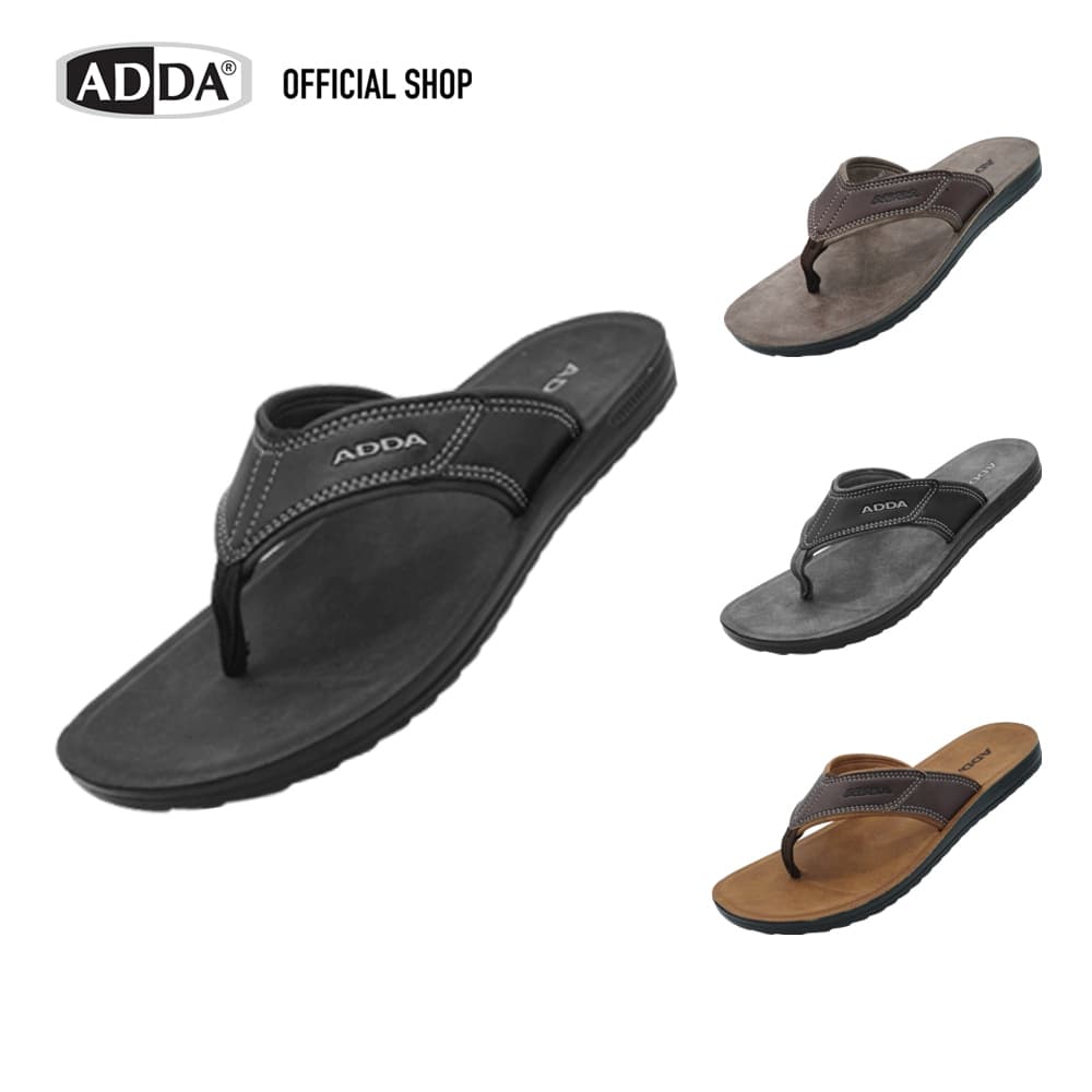 ADDA PU รองเท้าแตะลําลองแบบหูหนีบ รุ่น 72F03M1 (ไซส์ 39-45)
