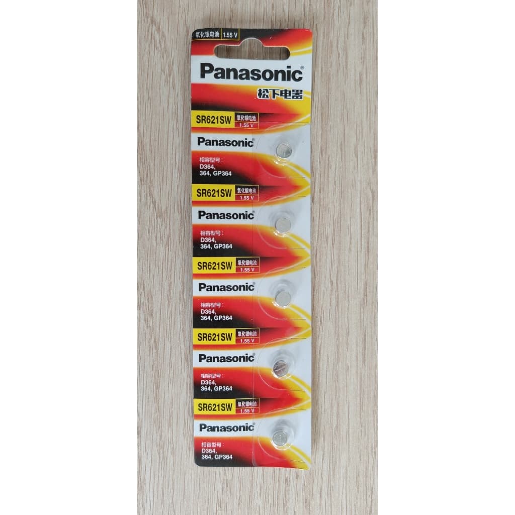 🔘 ถ่านนาฬิกา SR621SW 364 D364 GP364 ของแท้ ถ่านกระดุม 1.55V 🔘 รูปที่ 1