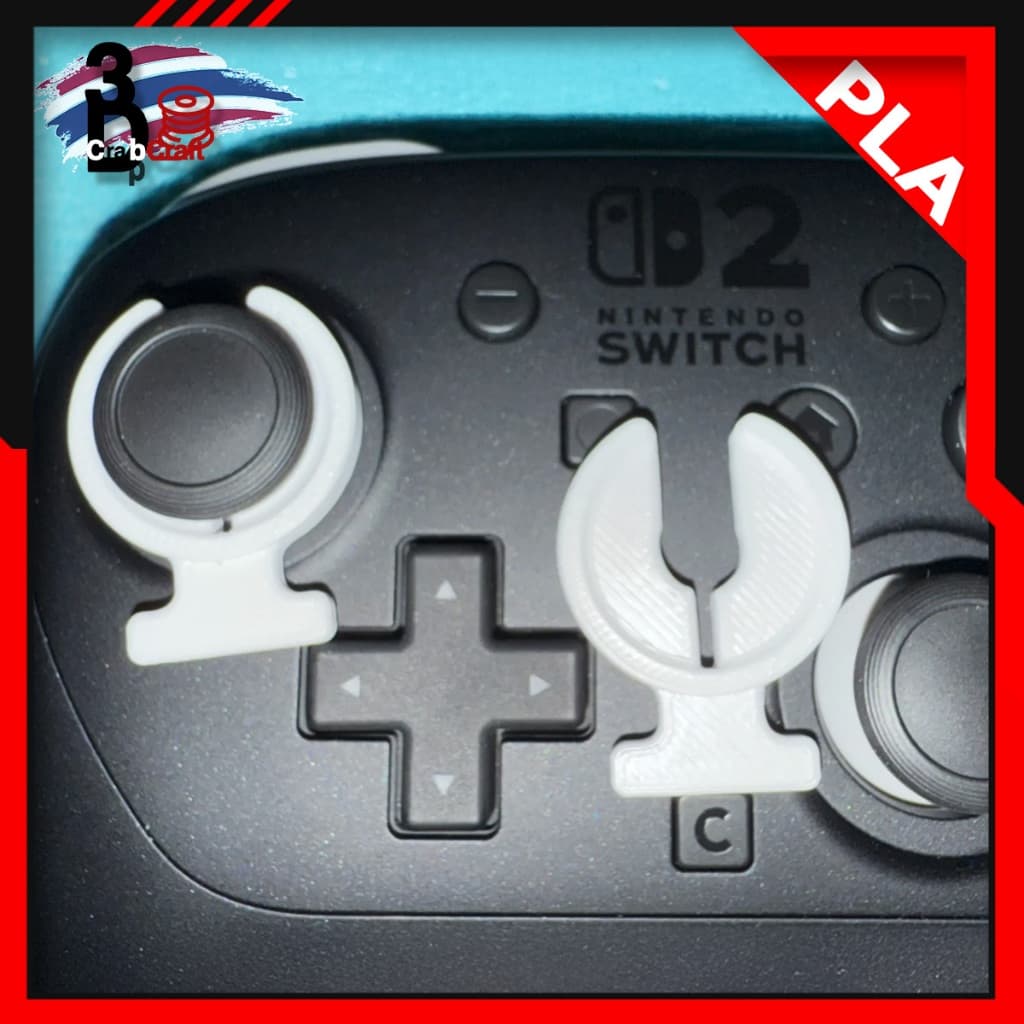 🇹🇭 MADE IN THAILAND 🛡️ "จําหน่ายเป็นชิ้น" ตัวล็อกอนาล็อก Joy-Con Pro 2 ป้องกันแกนจอย Nintendo Pro 2 🎮