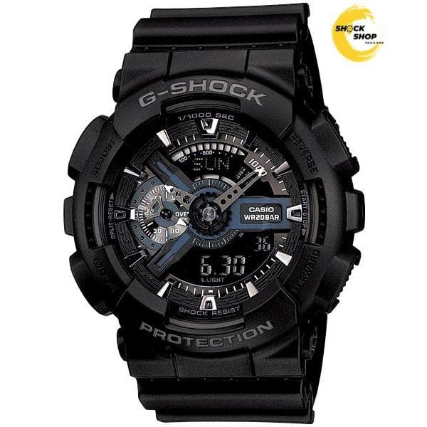 CASIO G-SHOCK นาฬิกาข้อมือผู้ชาย รุ่น GA-110/GA-110HR/GA-110GB/GA110RL วัสดุเรซิ่น จีช็อค