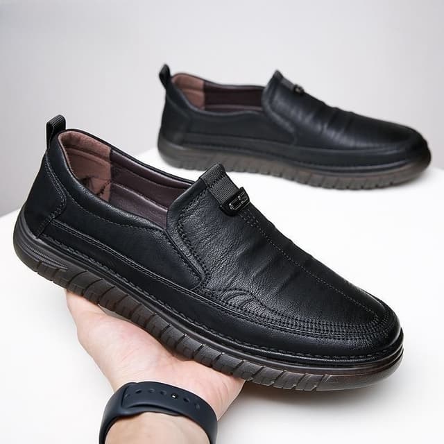 รองเท้าหนัง รองเท้าหนังลําลองสําหรับผู้ชาย loafer คัทชูผู้ชาย โลฟเฟอร์