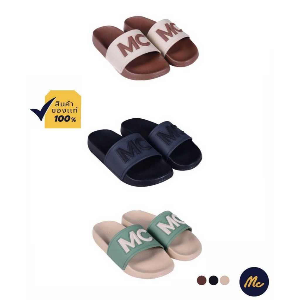 Mc JEANS (แม็คยีนส์) Online Exclusive รองเท้าแตะแบบสวม Sandal M09Z053