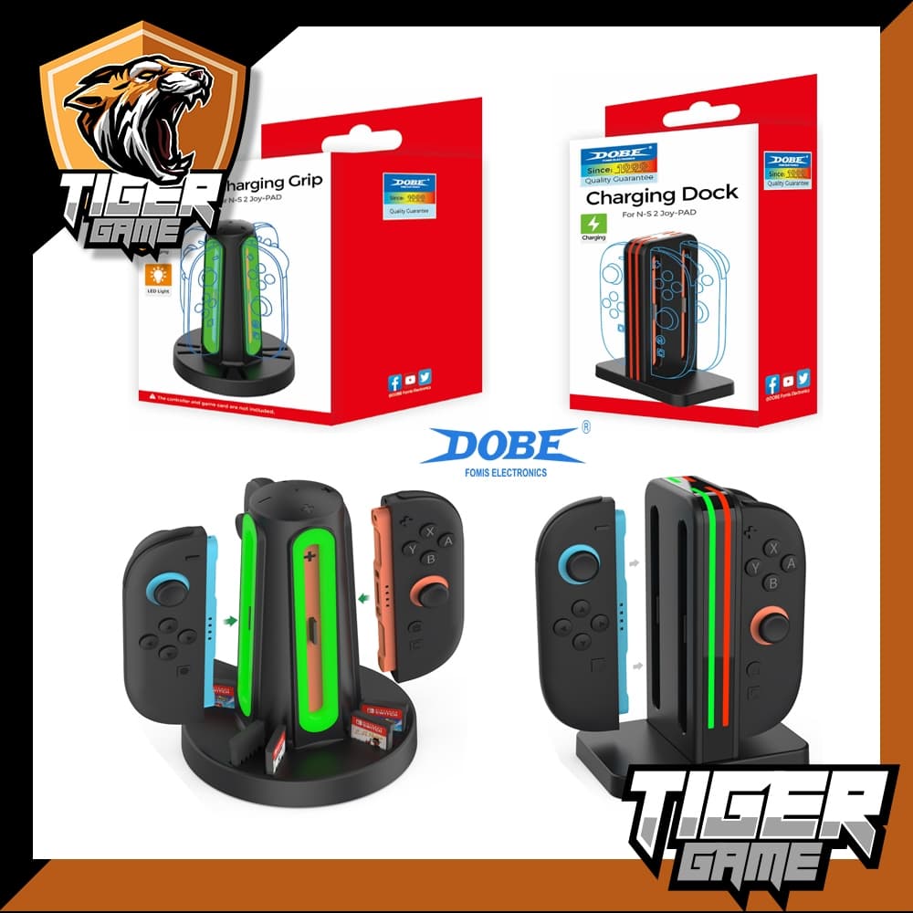Dobe แท่นชาร์จจอย Joy-Con Nintendo Switch 2 (ที่ชาร์จจอยคอน Switch 2)(Joy Con Charging…