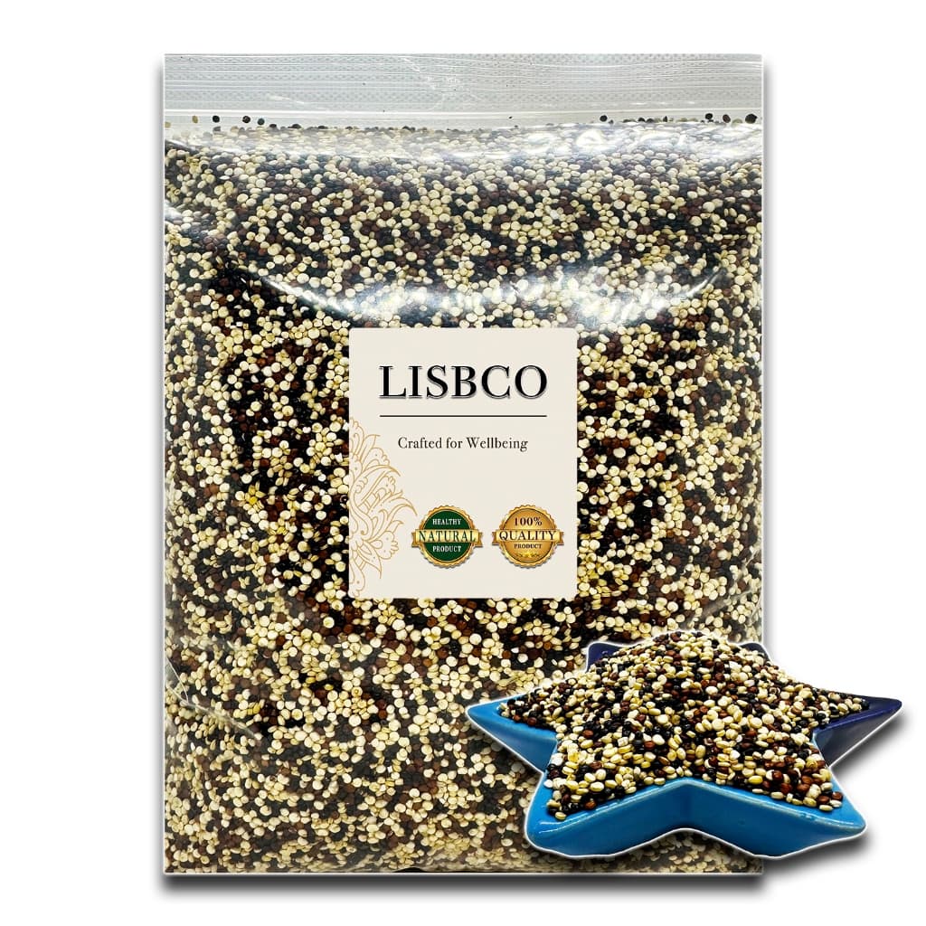 ควินัว 3 สี มีถึง 900 กรัม Tri Color Quinoa Up to 900 g Grade AA+ ควินัวดํา ควินัวแดง ควินัวขาว ถั่ว ธัญพืช…
