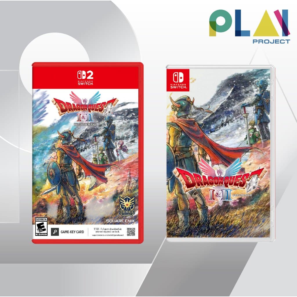Nintendo Switch : Dragon Quest I & II HD-2D Remake [มือ1] [แผ่นเกมนินเทนโด้ สวิตช์]