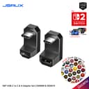 JSAUX - 180° USB-C to C & A Adapter Set [DD0009 & DD0010] อะแดปเตอร์สําหรับ ROG Ally, อื่นๆ [สินค้าแท้100%]