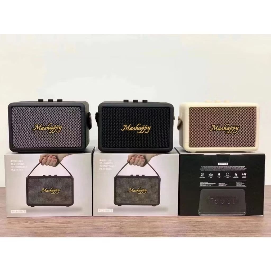 (ปรับเบสได้) 55W ลําโพงบลูทูธ รุ่น M4 เสียงนุ่ม เบสแน่น ดีไซส์สวย ปรับเสียงเบส/แหลม เชื่อมลําโพง2ตัวได้