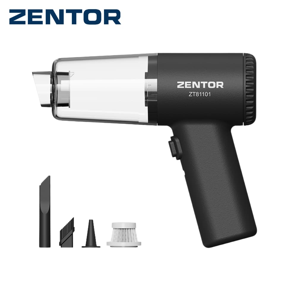 Zentor เครื่องดูดฝุ่นในรถ เครื่องดูดฝุ่นไร้สาย แรงดูด2400PA รับประกัน3เดือน Portable vacuum cleaner