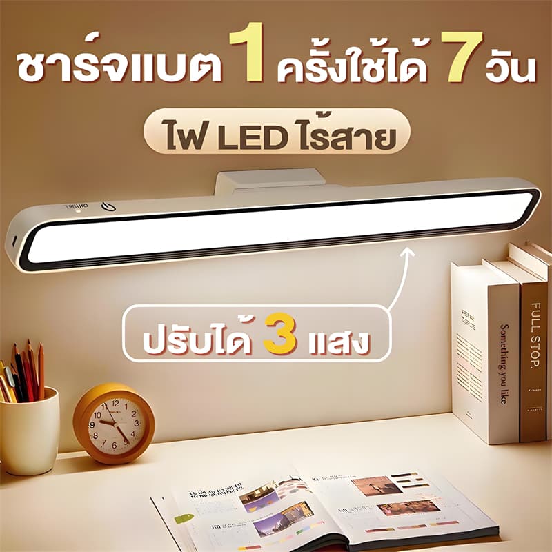 Tangok โคมไฟตั้งโต๊ะ LED โคมไฟแม่เหล็ก ปุ่มชาร์จ USB ไฟข้างเตียง ไฟอ่านหนังสือ ไฟติดห้อง โคมไฟไร้สาย ปรับได้…