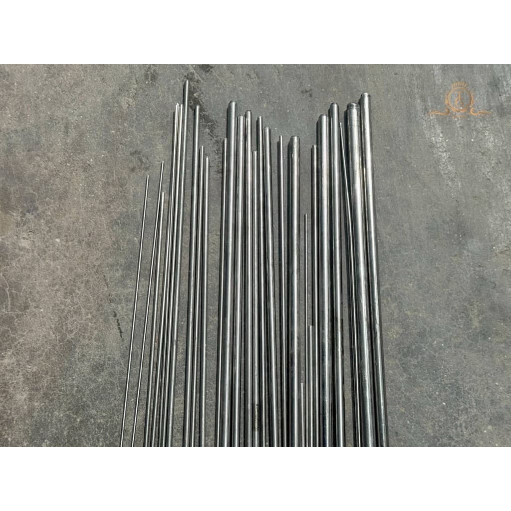 เพลาสแตนเลส SUS304 ขนาด 4 5 6 7 8 10 mm เหล็กเพลา ความยาวหลายขนาด ไม่เป็นสนิม เเข็งเเรงทนทานตัดเเปลงงานต่าง