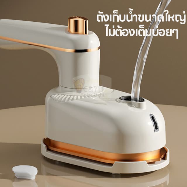 เตารีดไอน้ํา รีดเร็ว รีดเรียบใช้ง่าย เปียกและแห้ง เตารีดไอน้ํา เครื่องรีดผ้าไอน้ํา MINI แบบใช้มือถือ เ