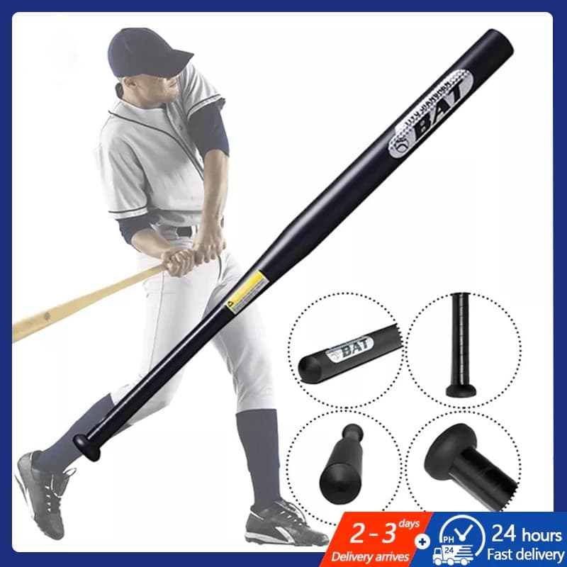 ไม้เบสบอล 21-30 นิ้ว ไม้เบสบอลอลูมิเนียม ไม้เบสบอลโลหะป้องกันตัว Aluminium Baseball Bat