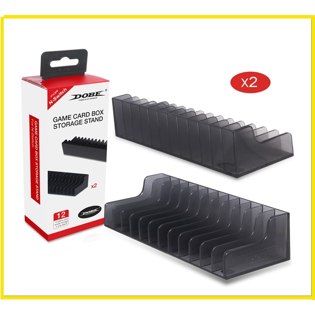 เก็บแผ่นเกมNintendSwitch DOBE Game Box Card Storage For Nintend Switch Game Card Holder Stand Support For 24…