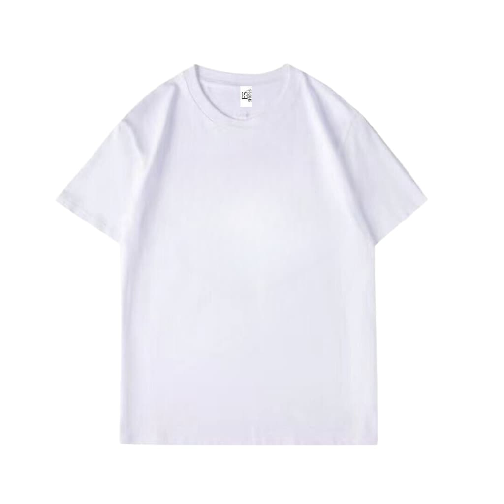 เสื้อยืดคอกลม สีพื้น แขนสั้น เสื้อยืดผู้ชาย เสื้อเปล่า ES2800