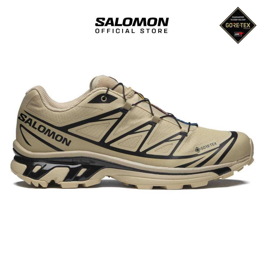 SALOMON XT-6 GORE-TEX Safari Black Unisex Sportstyle Sneakers รองเท้าสนีกเกอร์ L47445500 Official Store รูปที่ 1