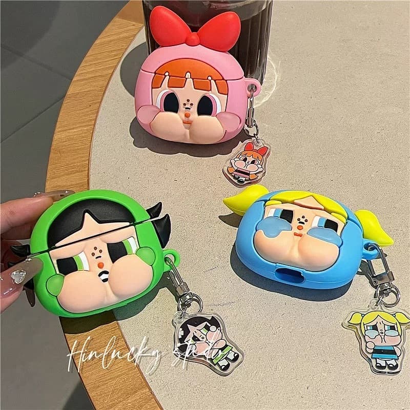 เคสหูฟัง บูบู้ มาใหม่ สําหรับ Airpods1/2/gen2 Airpods 3/gen3 Airpods 4/gen4 Airpods pro/Airpods pro 2