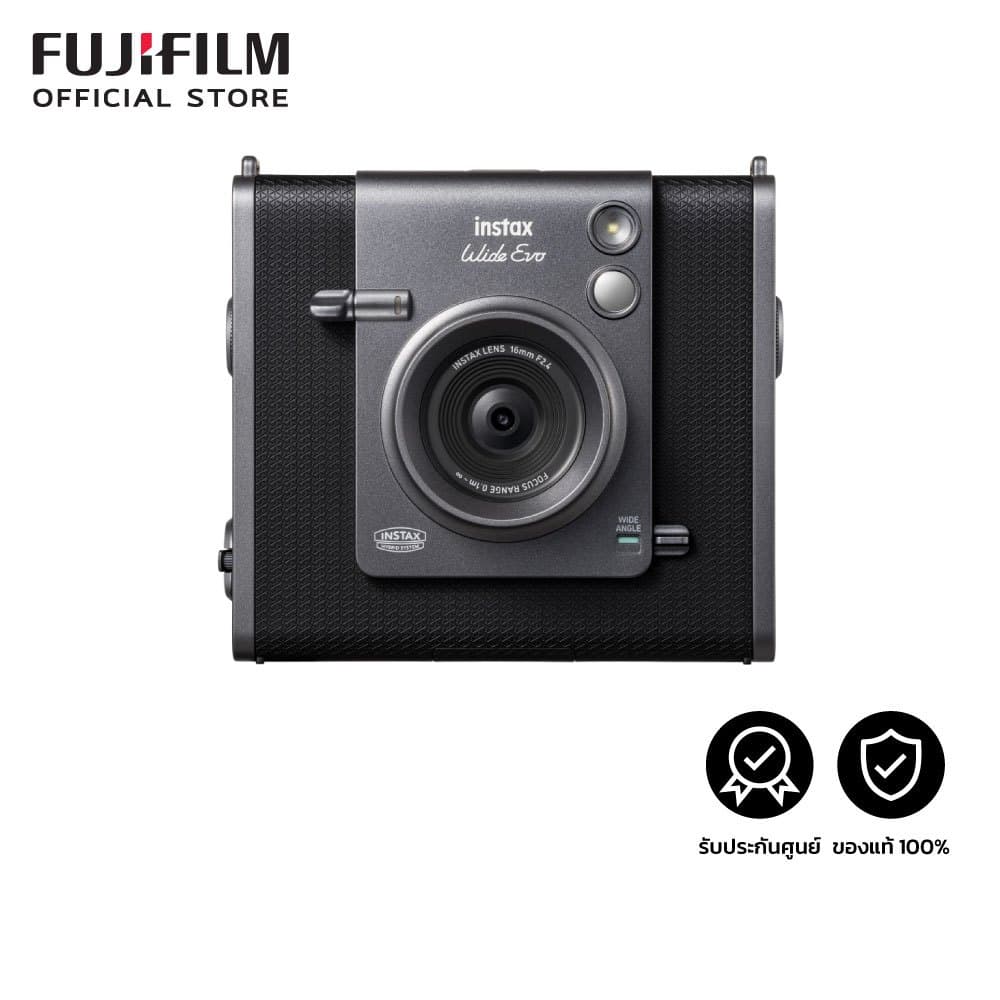 FUJIFILM INSTAX WIDE EVO | กล้องอินสแตนท์ไฮบริด | ถ่ายก่อน พิมพ์ทีหลัง ภาพใหญ่สะใจ!