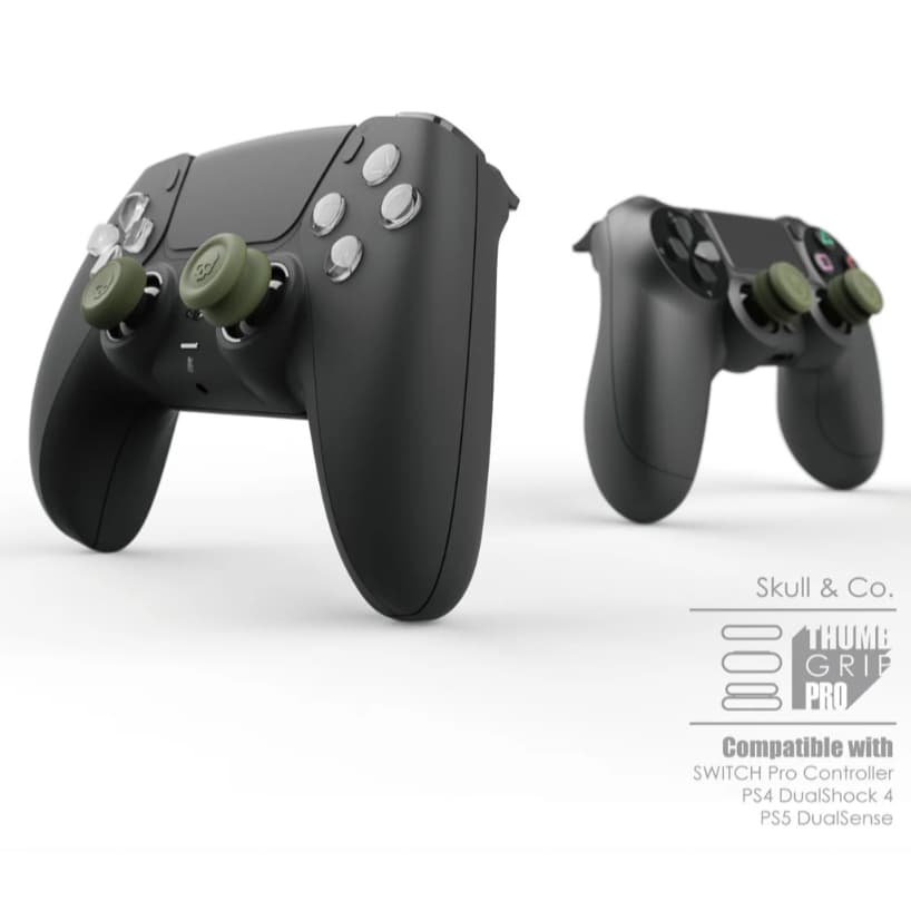 Skull & Co. Thumb Grip Set for PS4 PS5 JoyPro Controllers