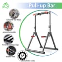 DongC pull up bar สามารถพับได้ บาร์โหน บาร์โหนตั้งพื้น ที่โหนบาร์ ทั้งหมด บาร์ดึงข้อออกกําลัง ปรับได้ 175-230…