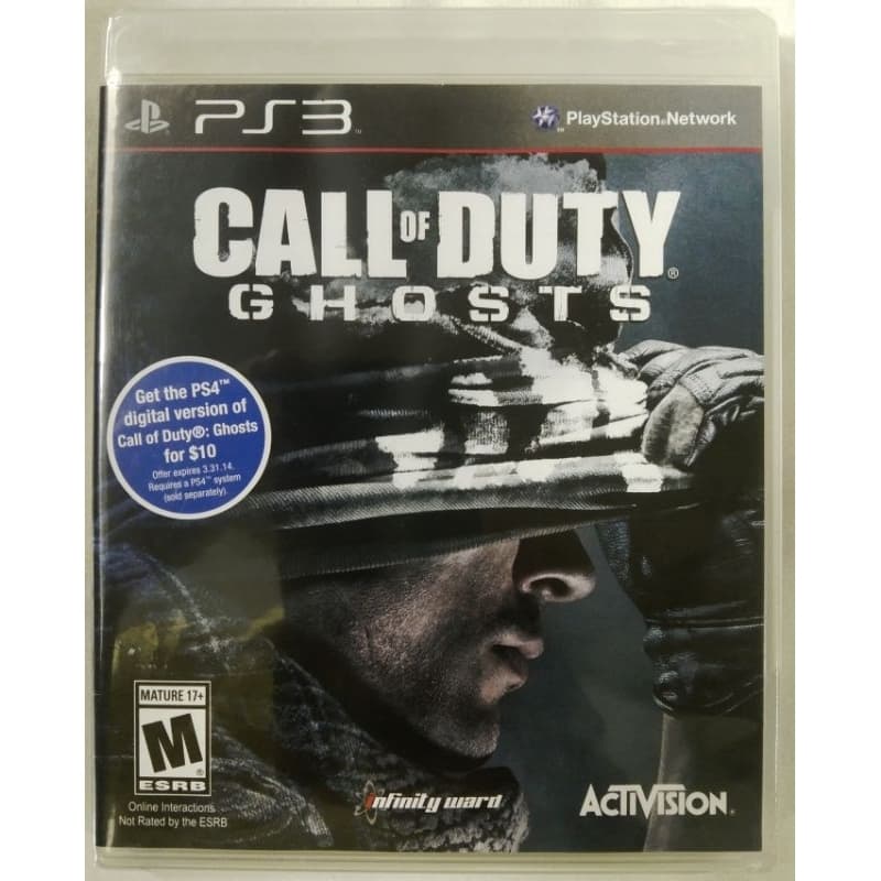 PS3(มือ1) CALL OF DUTY GHOSTS (Z1)