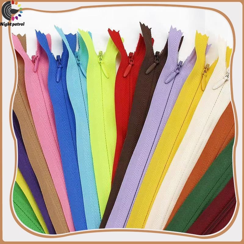 ซิปซ่อน 9นิ้ว ซิปซ่อนคุณภาพดี ซิปซ่อนเย็บเสื้อผ้า พร้อมส่ง (1เส้น)