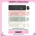 (แป้นพิมพ์สกรีนไทย) MOFii SWEET ชุดคอมโบไร้สายยอดฮิต ขายดีที่สุด! มินิมอล ปุ่มกลมกดสนุก ป๊อกแป๊กๆๆๆ