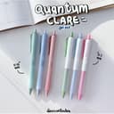 QUANTUM CLARE ปากกาหมึกเจล 0.38 กับ 0.5 mm