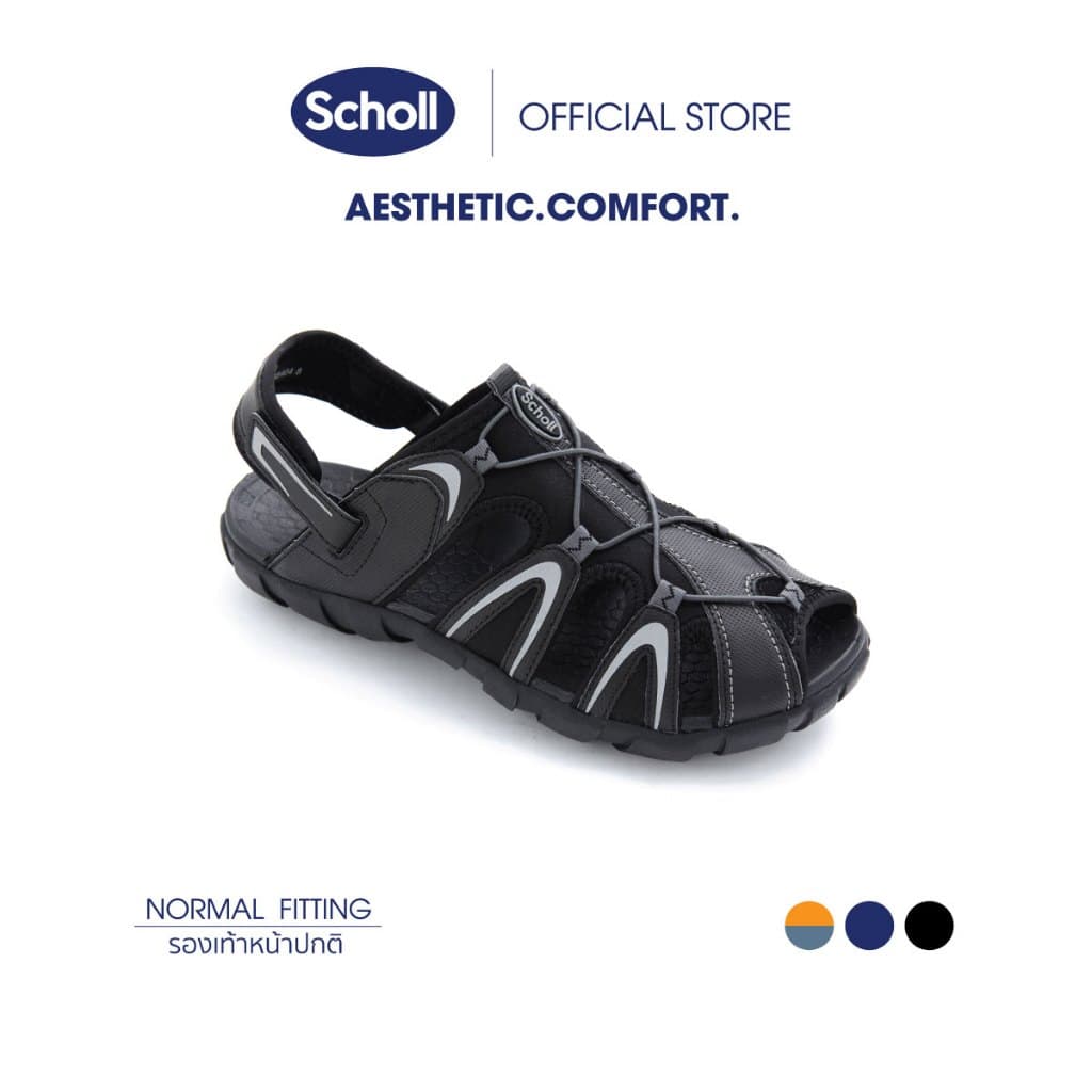 Scholl รองเท้ารัดส้นสกอลล์-มาริโอ้ Mario เทคโนโลยีComfort Sandals เบา ทนทาน