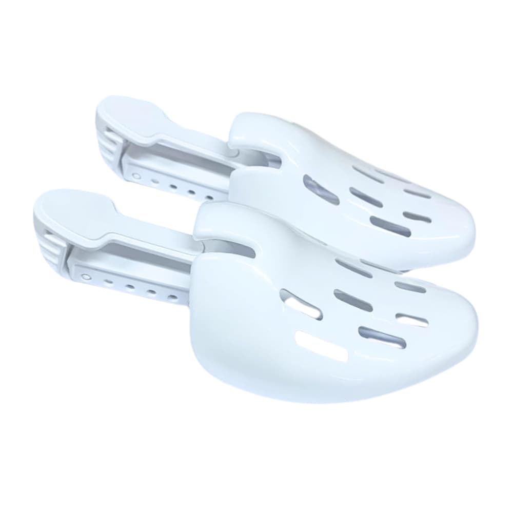 LEOMAX ดันทรงรองเท้า สตั๊ด ผ้าใบ ปรับระดับได้ SHOE TREES NO.ST-6710 สีขาว (ราคาพิเศษช่วงแนะนํา)