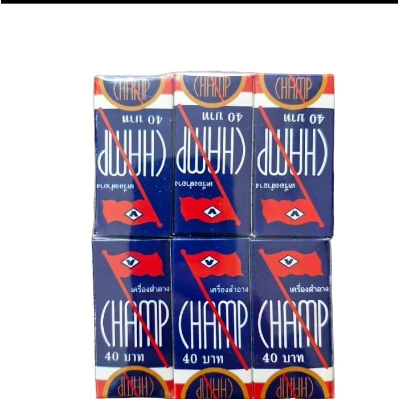 (1 แพ๊ค 12 กล่อง) ครีม champ แชมป์ ครีมผู้ชาย